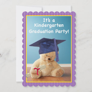 Inbjudan Kindergarten Studentfest, Teddy Be