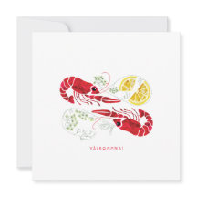 Inbjudan Kräftskiva/ svensk Kräftor Party