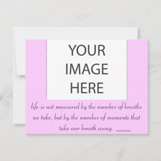 Inbjudan "Livet mäts inte..."