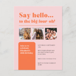 Inbjudan med 3 foton, 40-årsretro