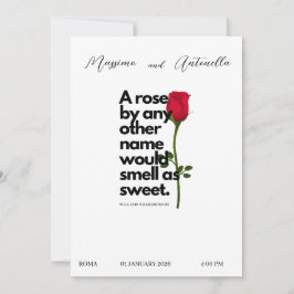 INBJUDAN MED POESI AV WILLIAM SHAKESPEARE