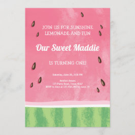 Inbjudan Melon party, sommardag