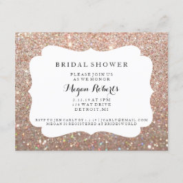 Inbjudan - Möhippa Day Fab - Ro Guld Glitter