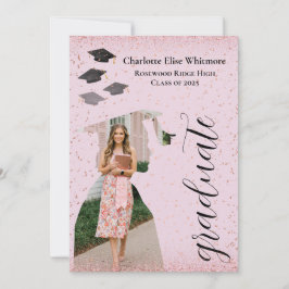 Inbjudan och annonskort för anpassningsbar Student