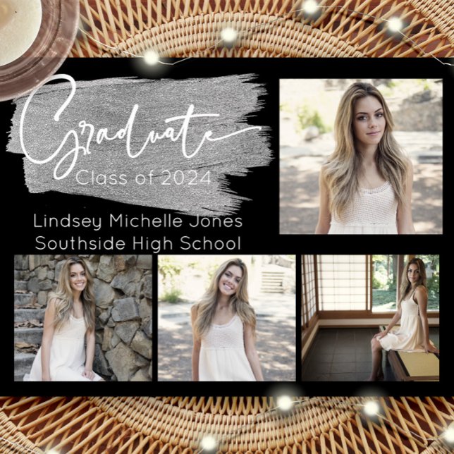 Inbjudan och meddelandet om Studentfest i Silver (Skapare uppladdad)