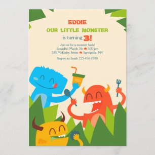 Inbjudan om att äta monster