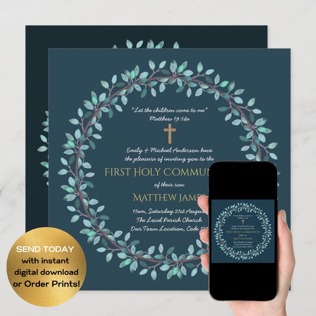 Inbjudan om Blåutandning i första Heligan av Commu (Skapare uppladdad)