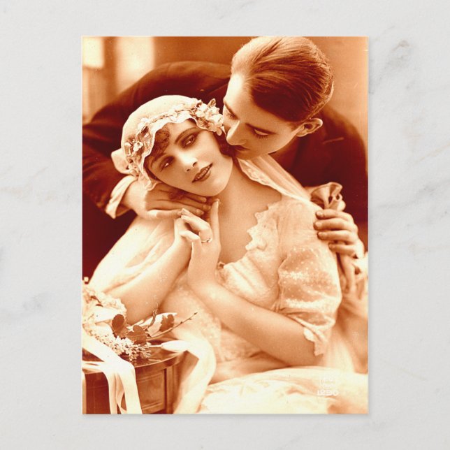 inbjudan om budgetbröllop (Framsida)