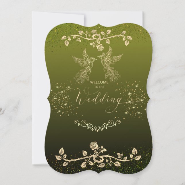 Inbjudan para boda (Framsida)