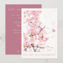 INBJUDAN: PENSION: CHERRY BLOMMAR GREN