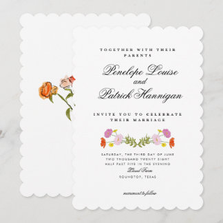 Inbjudan | Poppy + Patrick Collection