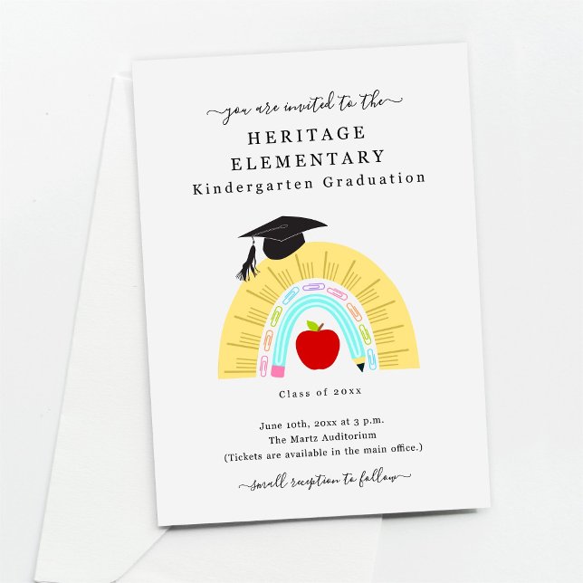 Inbjudan Preschool/Kindergarten Studenten (Skapare uppladdad)