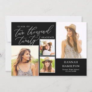 Inbjudan Skriptad års redigerbar Färg-Studenten