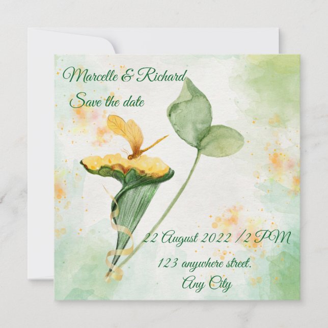 Inbjudan spara datumet (Framsida)