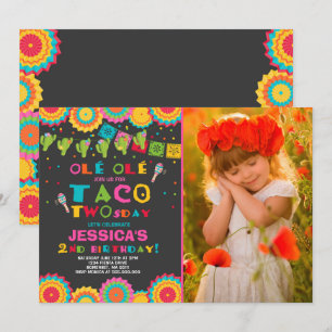 Inbjudan Taco Tosday Party, andra födelsedagen