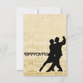 Inbjudan Tango Flamenco Latin Dance