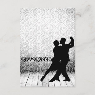 Inbjudan Tango Flamenco Latin Dance