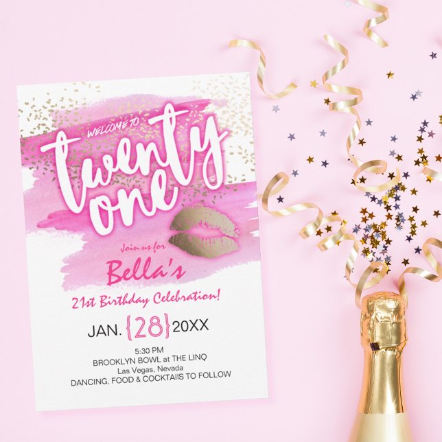 Inbjudan till 21-årsdag (Skapare uppladdad)