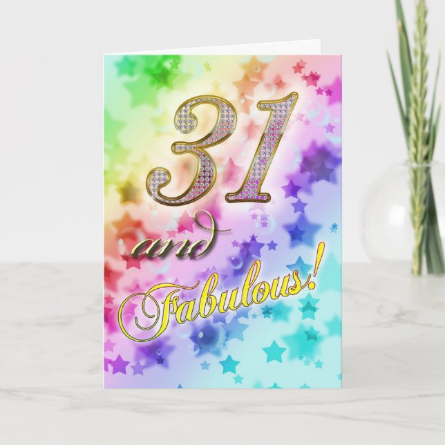 Inbjudan till 31-årsfest (Framsida)