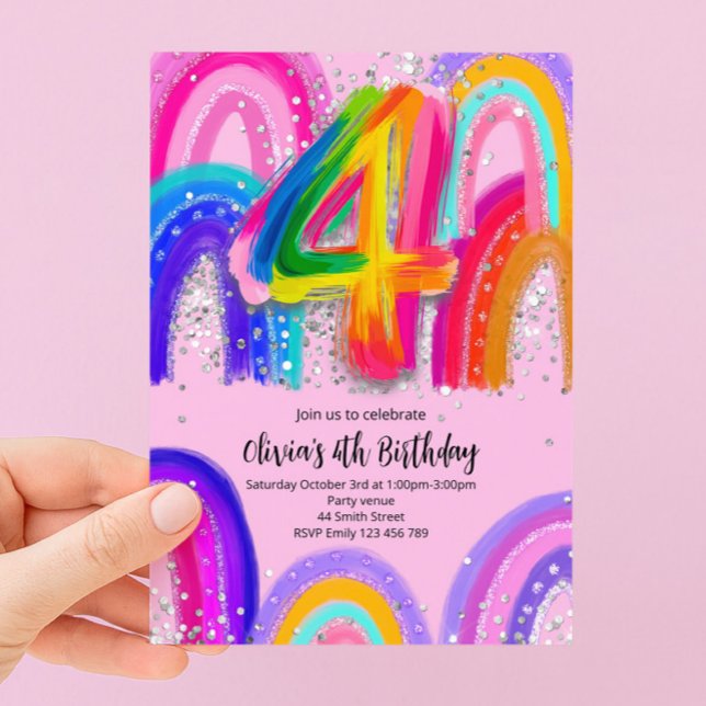 Inbjudan till 4-årsfest (Skapare uppladdad)
