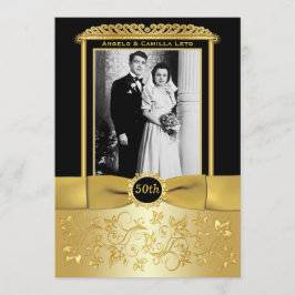 Inbjudan till 50-års bröllopsjubileum