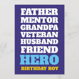 Inbjudan till 90:e födelsedagsfest