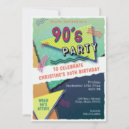 Inbjudan till 90:e Mönster-temat i PARTY