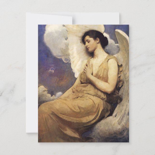 Inbjudan till Abbott Handerson Thayer Winged Figur (Framsida)