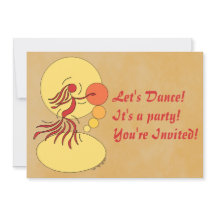 Inbjudan till abstrakt dansare