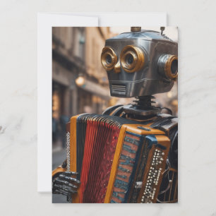 inbjudan till accordion-robot