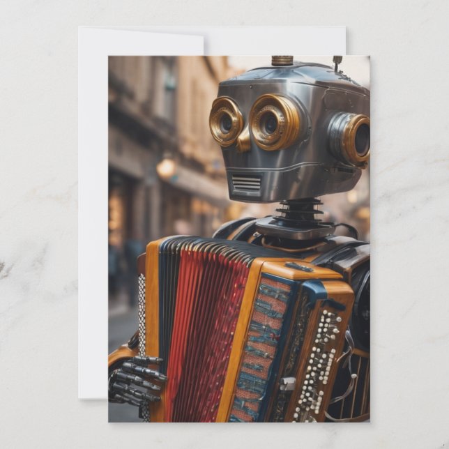 inbjudan till accordion-robot (Framsida)