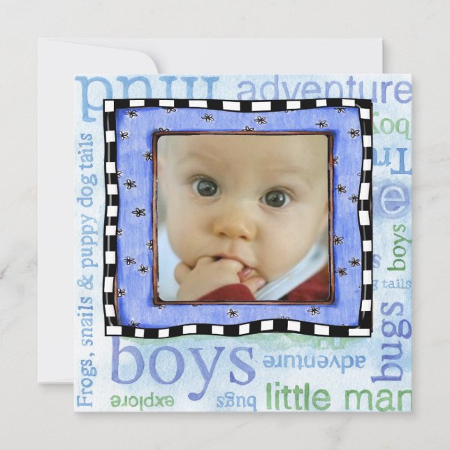 inbjudan till adoptionsdagspart (Framsida)