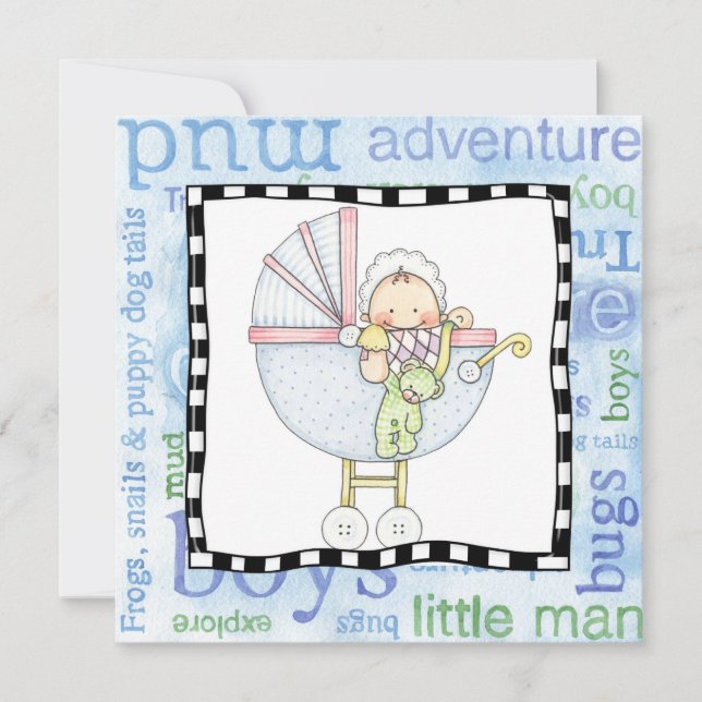 inbjudan till adoptionsdagspart (Framsida)