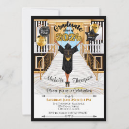 Inbjudan till afrikansk latinamerikanska Studenten