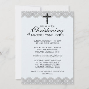 Inbjudan till äldre, baptism eller dedikation