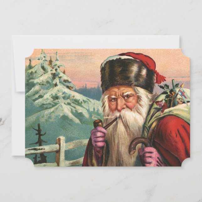 Inbjudan till Alpine Santa (Framsida)