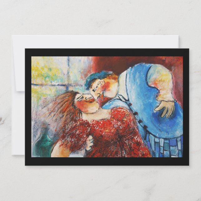 Inbjudan till älskare Dance (Framsida)