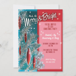 Inbjudan till Aluminium Träd julfest