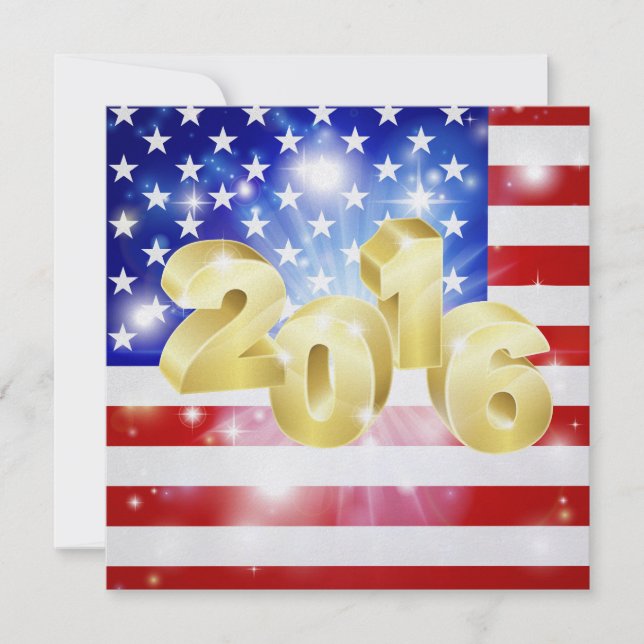 Inbjudan till amerikansk Flagga - SRF (Framsida)