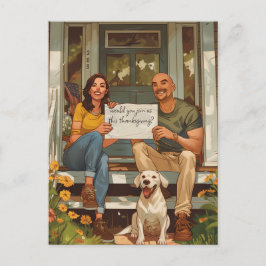 Inbjudan till amerikansk Thanksgiving i familjen