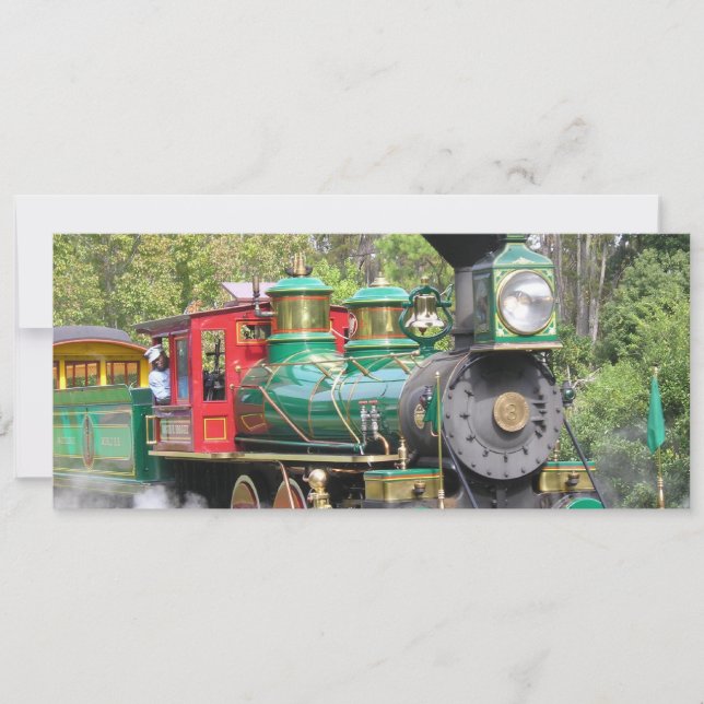 Inbjudan till ånggruppen Tåg (Framsida)