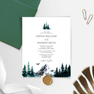Inbjudan till annonsering om Rustic Mountain Fores
