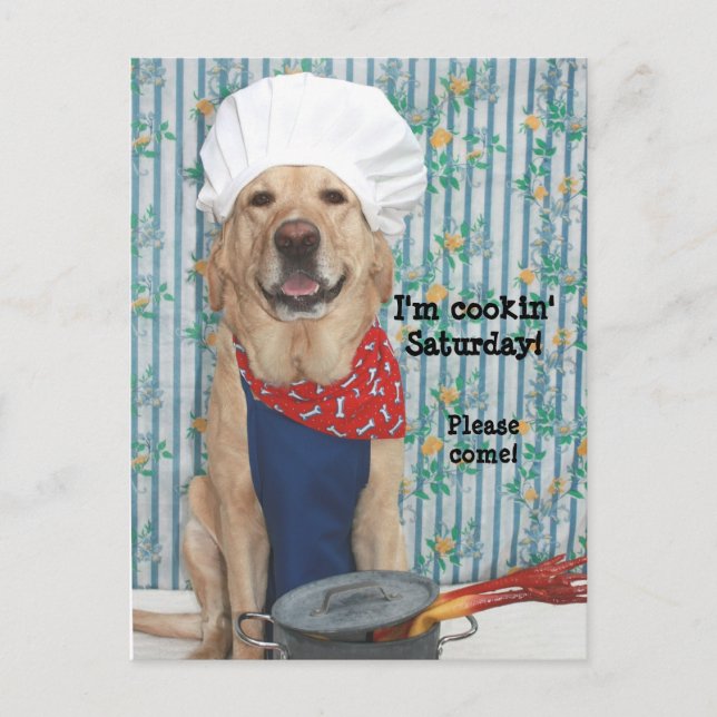 Inbjudan till Anpassade BBQ-vykort Vykort (Framsida)