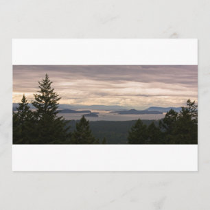 Inbjudan till anpassade: San Juan Islands Pano