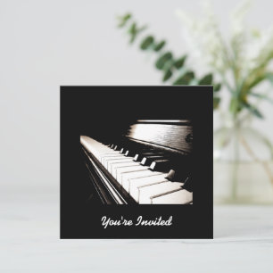 Inbjudan till Anpassadet Piano Nycklar till Flat
