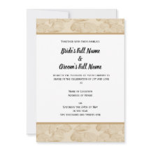 Inbjudan till anpassadets bröllop