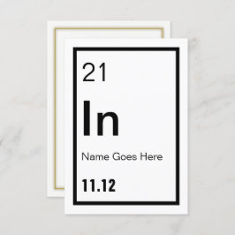 Inbjudan till anpassadets chemistiska parti