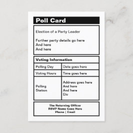 Inbjudan till anpassadets partigrupp