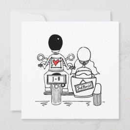 Inbjudan till anpassningsbar motorcykel och sidvag