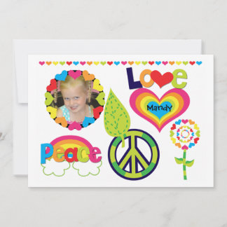 Inbjudan till Anpassningsbar Photo Peace, Kärlek o